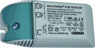HALOGEEN TRAFO 230V 20-70VA 12V HALOTRONIC HTM MOUSE - Voedingen Halogeen en LED - Verlichting Eijlander Electronics