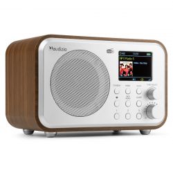 RADIO DAB+ ZILVER MET ACCU