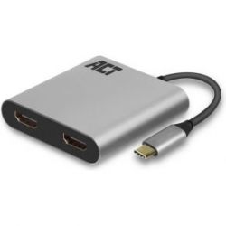 USB-C NAAR HDMI DUAL MONITOR MST FEMALE ADAPTER 4K