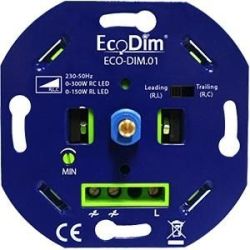 LED DIMMER 0-300W INBOUW 0-300W FASE AFSNIJDING (RC) / 0-150W FASE AANSNIJDING (RL)