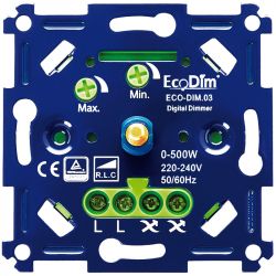 LED DIMMER 0-450W INBOUW FASE AFSNIJDING (RC) / FASE AANSNIJDING (RL)