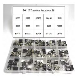 SET VAN 10 SOORTEN TRANSISTOREN ELK 15 STUKS