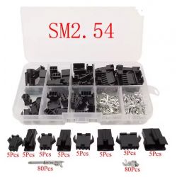 ASSORTIMENT JST SM 2.54 STEKKERS 200 DELIG