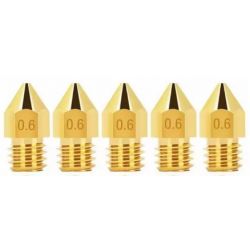 NOZZLE 0.6MM 5 STUKS