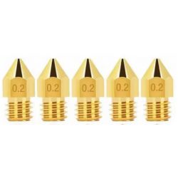 NOZZLE 0.2MM 5 STUKS