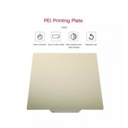 PEI PRINT PLATE KIT 235X235X2MM FROSTED