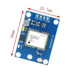 NEO-6M GPS MODULE NEO6MV2 MET FLIGHT CONTROL EEPROM MWC APM2.5 ANTENNE VOOR ARDUINO