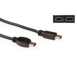 USB KABEL 2.0 MINI 5/B HI SPEED ON THE GO 2M